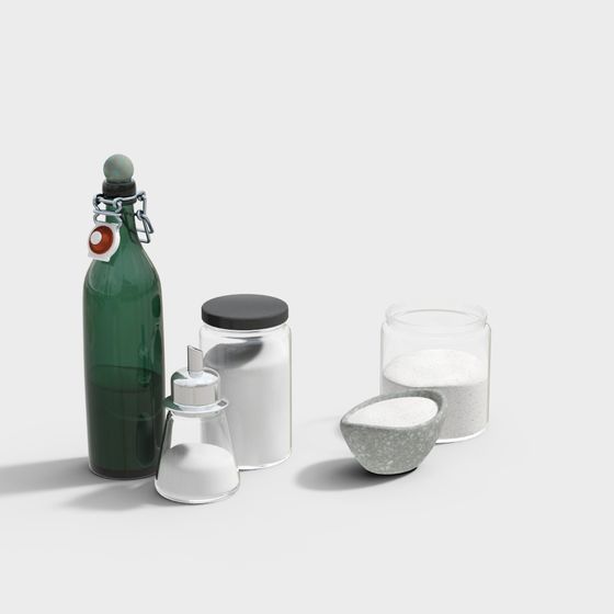 Creative Kitchen Utensil Set 3D model