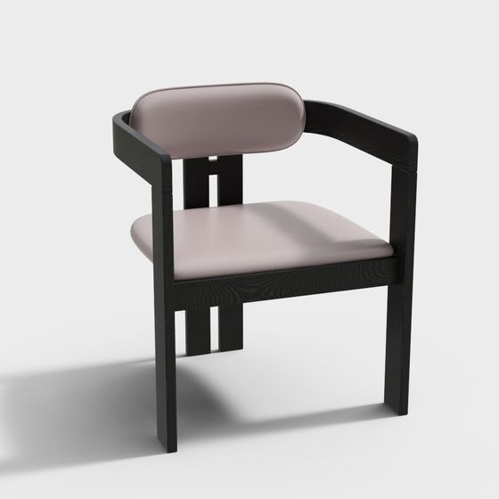 Elegantly Minimalist Chair 3D model