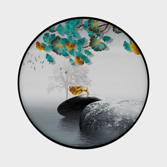 Dream Lake View 3D model for Creative Projects