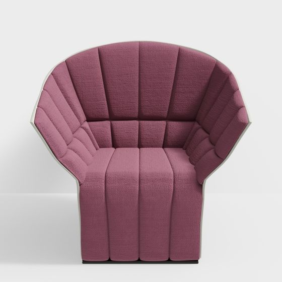 Stylish Futuristic Armchair 3D model for Modern Spaces