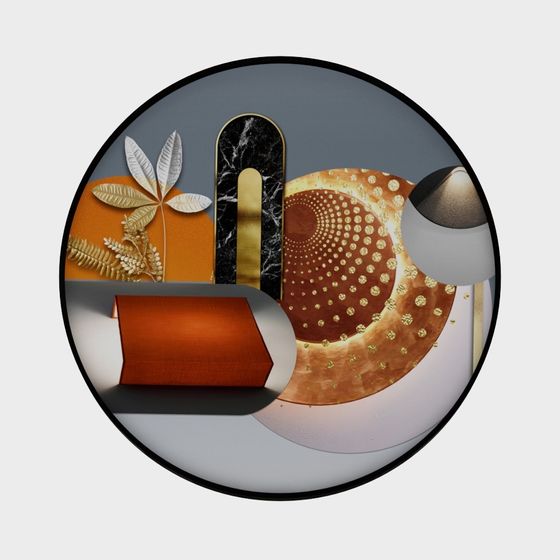 Abstract Geometric Dream 3D model