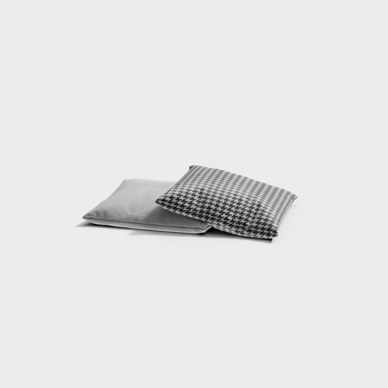 Houndstooth Cushion 3D model