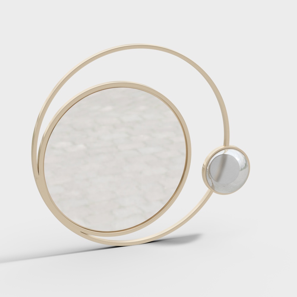 Modern round decorative mirror - modern mirror