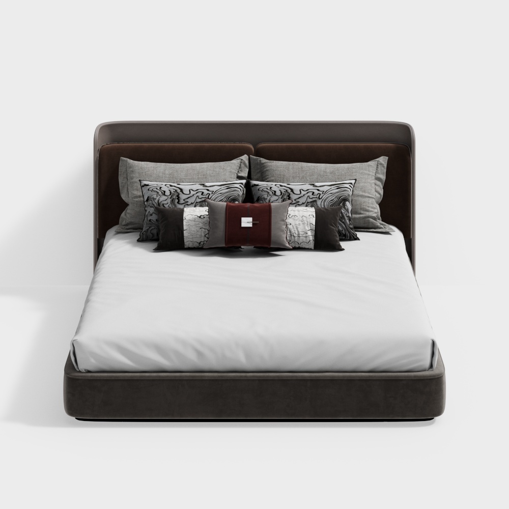 Masasanty/Massa Saint-New Chinese Bedroom Master Room Double Bed