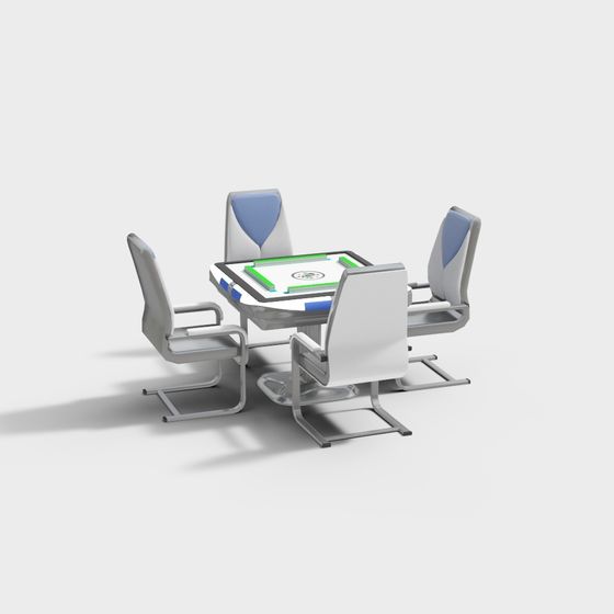 Stylish City Lounge 3D Model