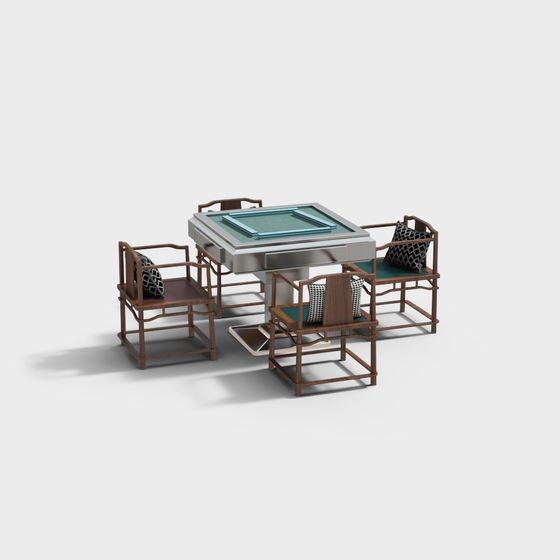 Charming Urban Tea Room 3D model