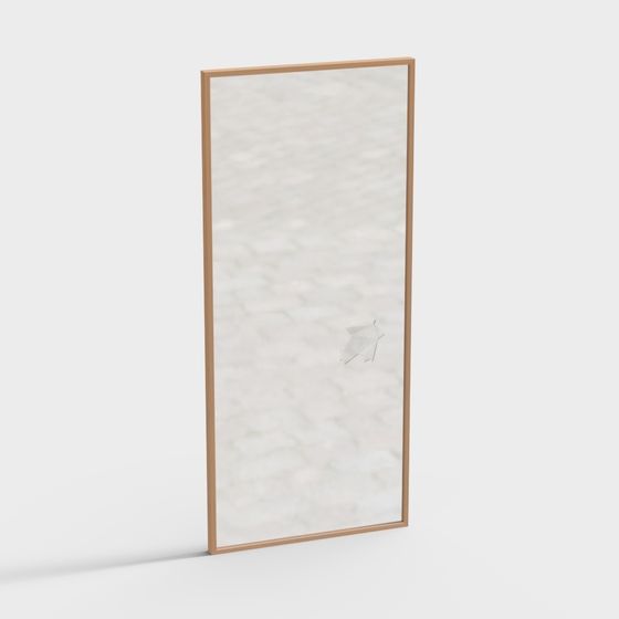 Specchio Portante Stanco della Stanza Specchio da Bagno Specchio a Figura Intera Specchio a Pavimento Decorativo per Casa Legno di Ciliegio