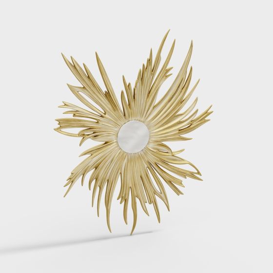 Sun Wings 3D model – Elegant Modern Design