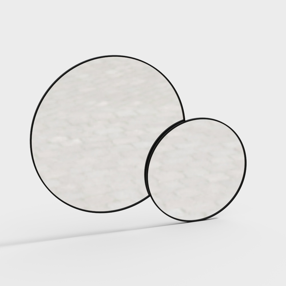 Modern round decorative mirrors - modern decorative mirrors
