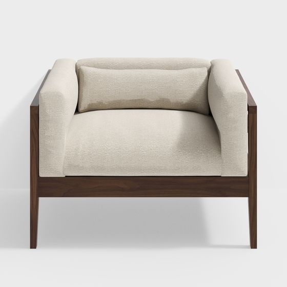 Urban Sofa 3D model for Contemporary Spaces
