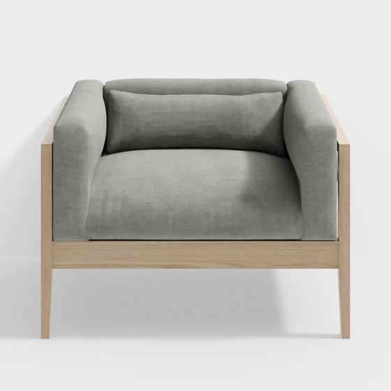 Urban Corner Sofa 3D model for Modern Spaces