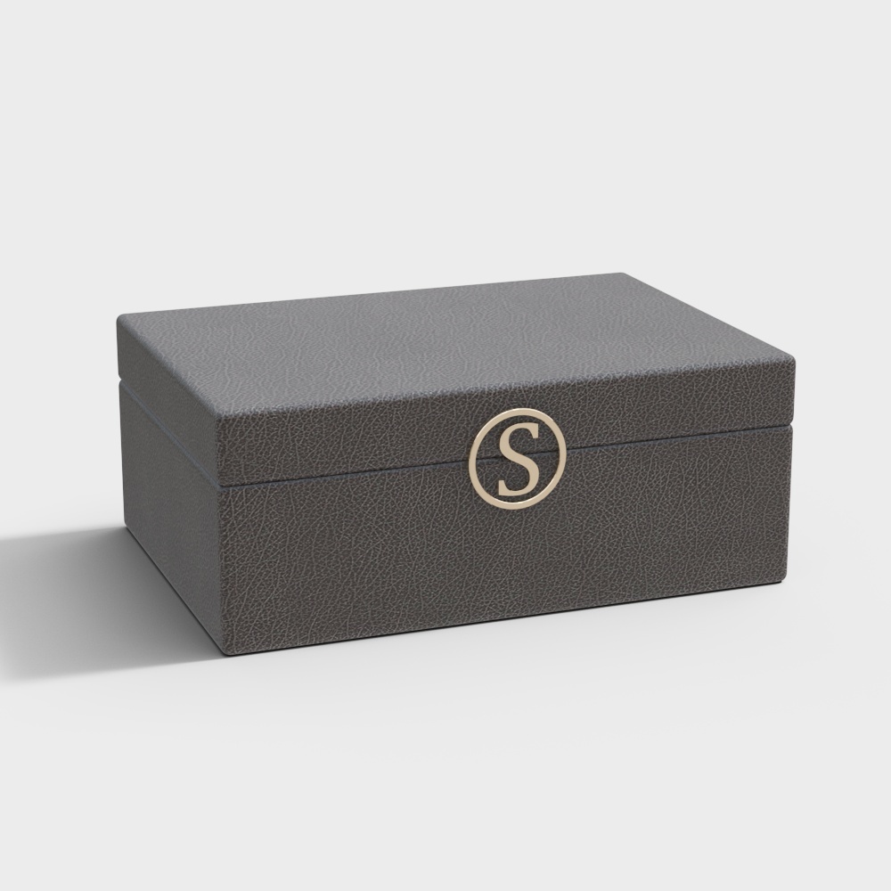 New Chinese style jewelry box brown