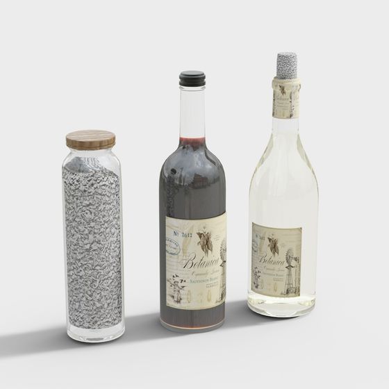 Bottiglie di Condimenti e Utensili da Cucina Moderni - Salsa