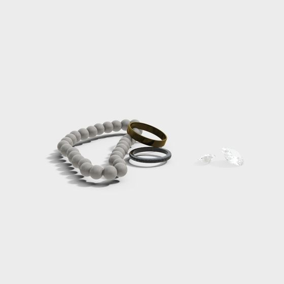 Minimalist Jewelry 3D model
