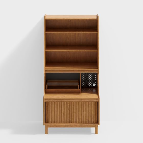 Van 家具 - Nana 書櫃 - 櫻桃木無玻璃