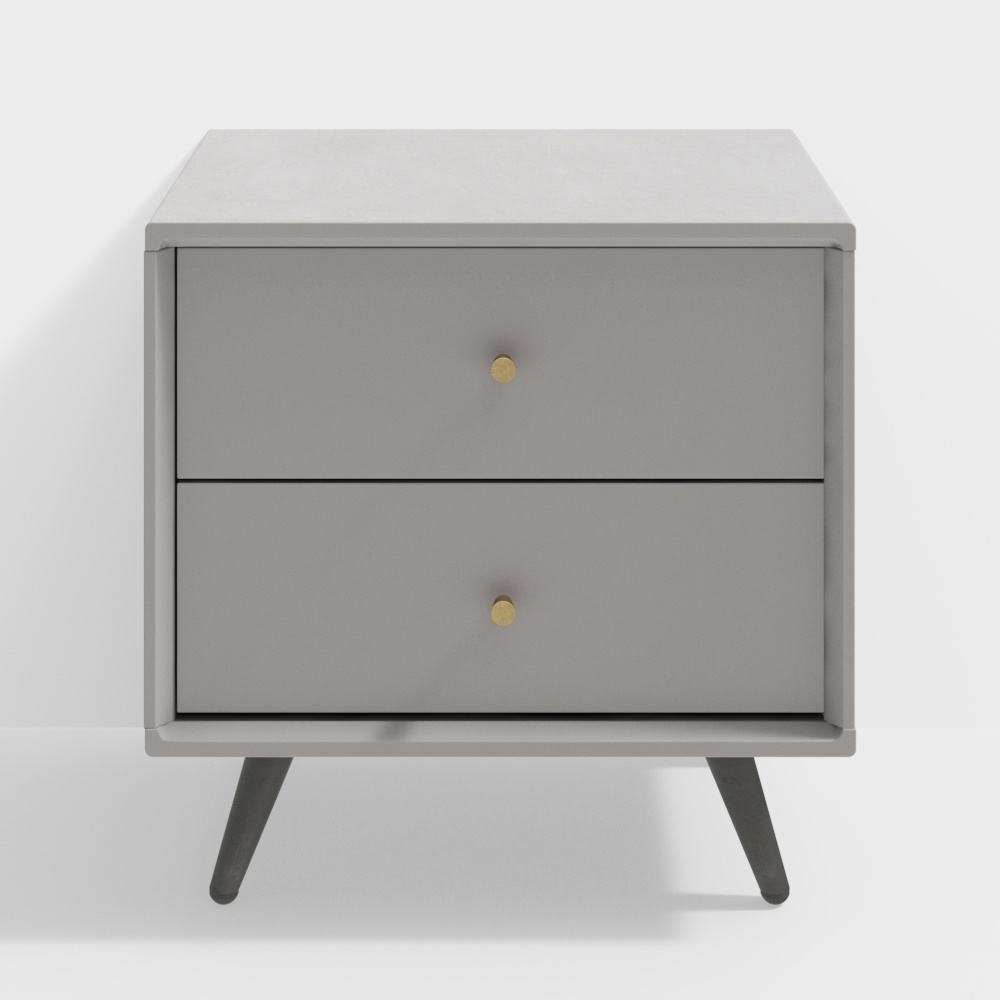 나비 침대 협탁 애쉬