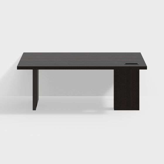 Stylish Urban Desk 3D model for Creative Spaces