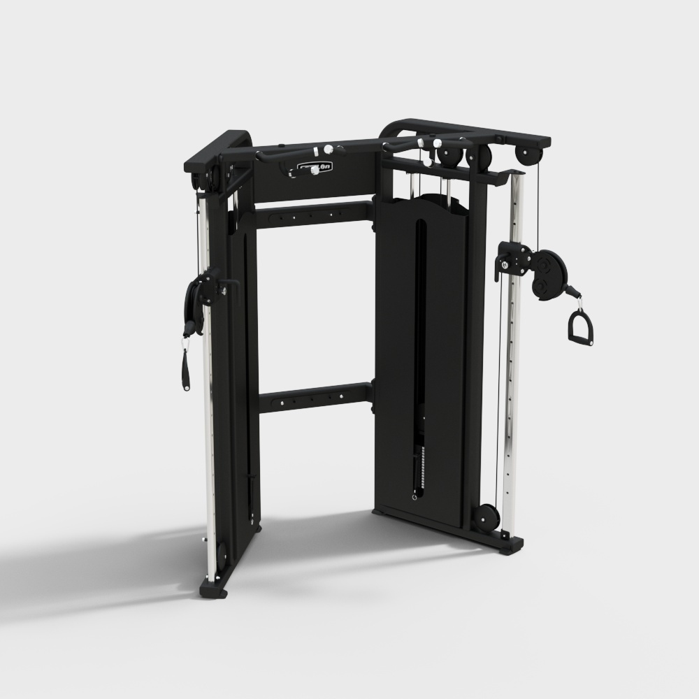 Home Gym Station 3D model