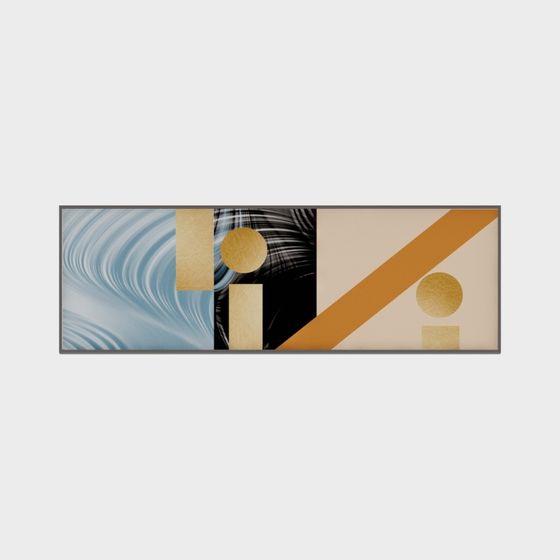 Abstract Frame 3D Model for Creative Design