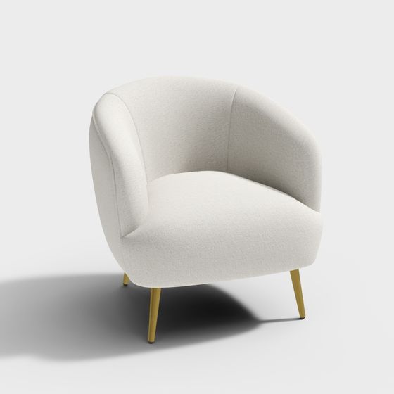 Cozy Corner Chair 3D model