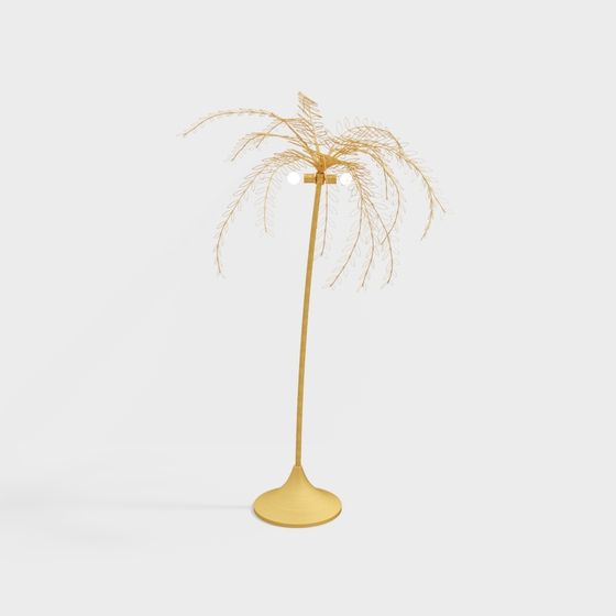 moderne Blätter Stehlampe