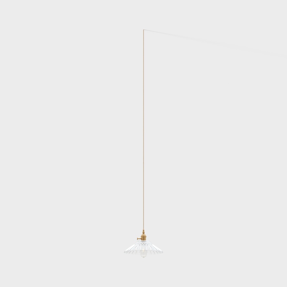 Stylish Modern Pendant Light 3D model