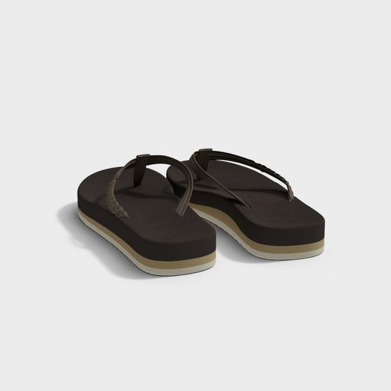Coastal Comfort Sandals 3D model for Creative Projects