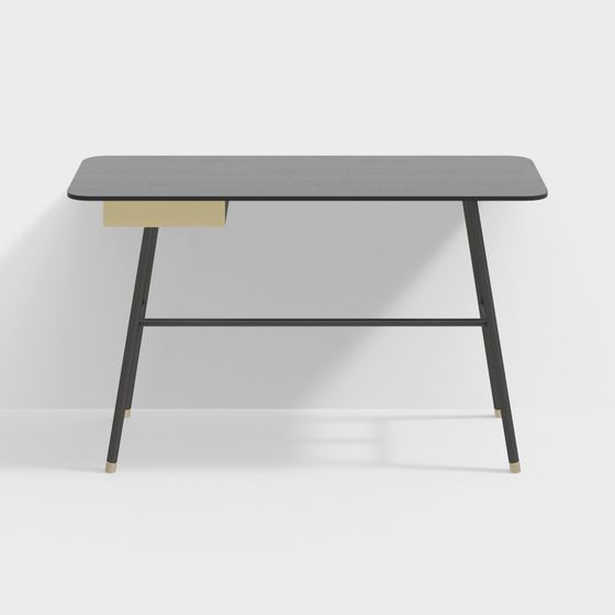 Stylish Urban Corner Desk 3D model