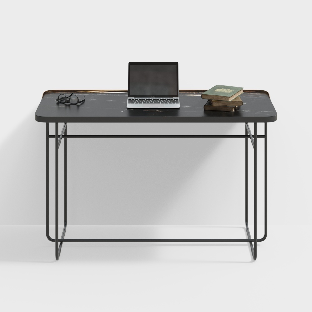 현대 책상 컴퓨터 책상