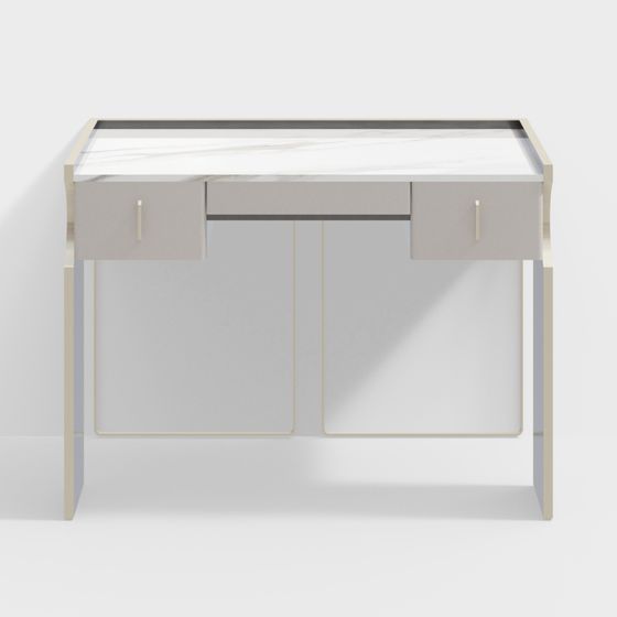 현대적인 대리석 조리대 책상