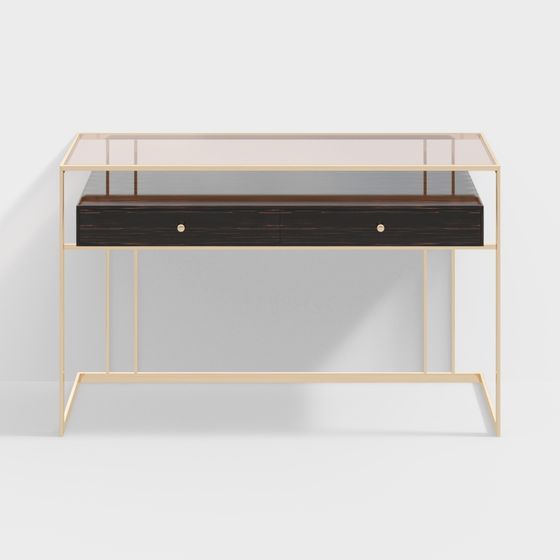 Stunning Glass Display Cabinet 3D model