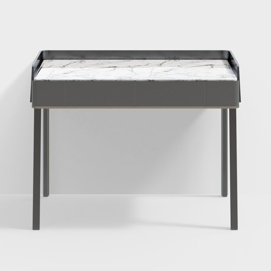 Stylish Urban Office Desk 3D model for Creative Projects