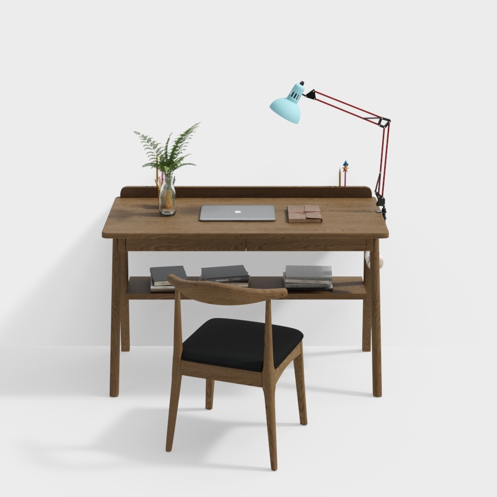 Combinaison de bureau et chaise nordique