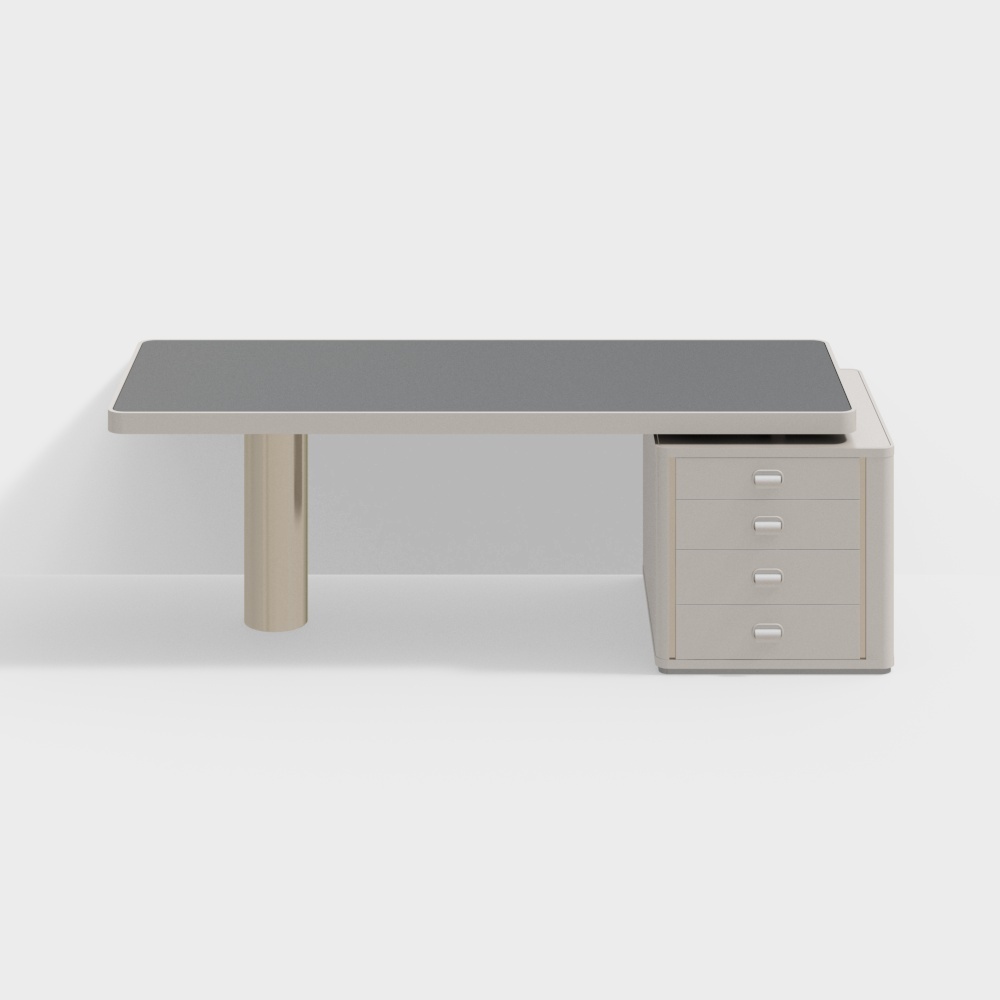 Modern minimalist light luxury desk filing cabinet