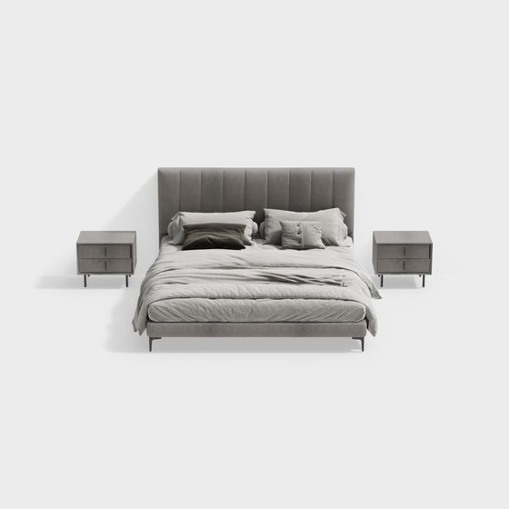 Urban Bedroom Suite 3D model