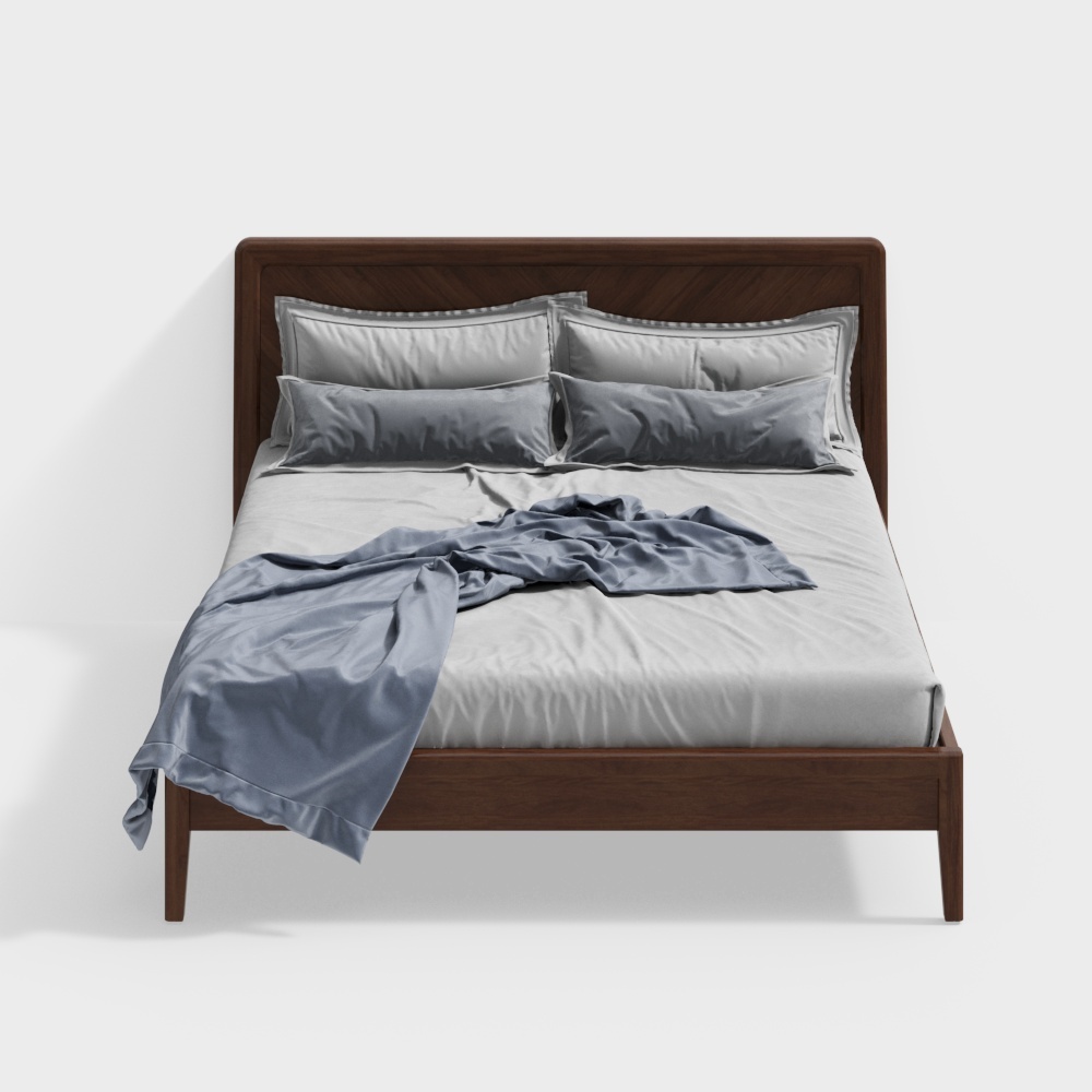 コンテンポラリー クイーンベッド