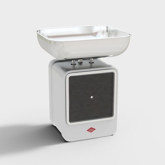 Vintage Retro Scale 3D model