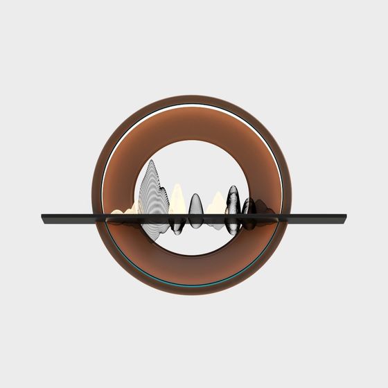 Futuristic Circular Architecture 3D model