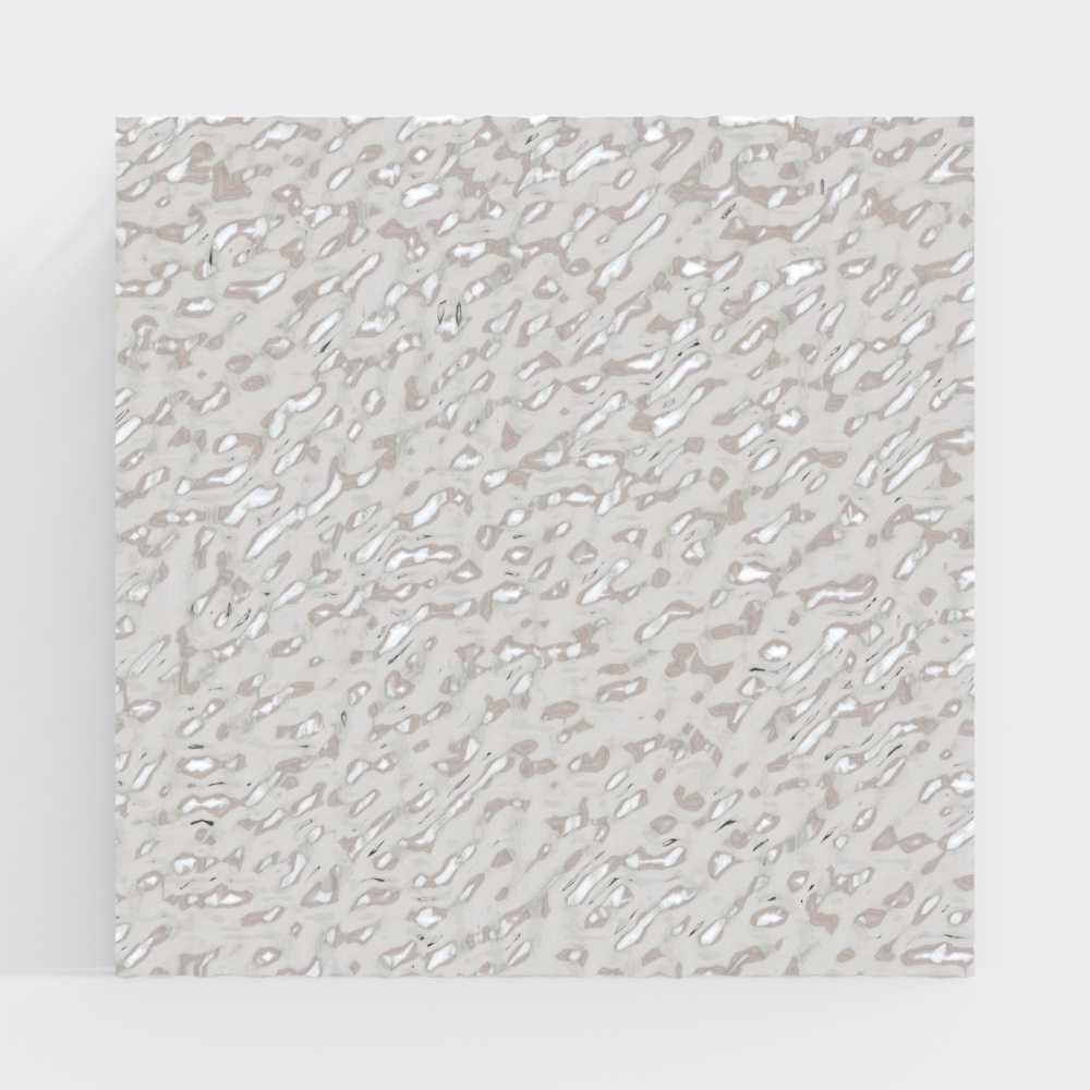 Modern water corrugated stainless steel veneer panel deep