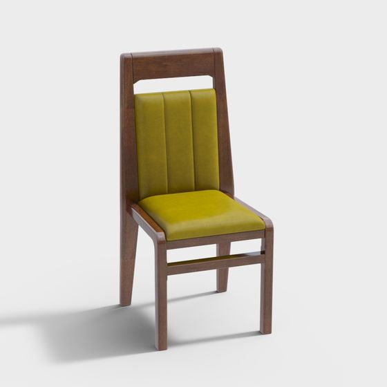 Vintage Style Chair 3D model for Modern Interiors
