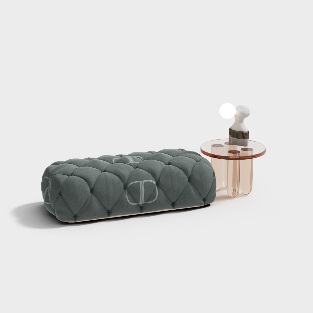 French bedside stool