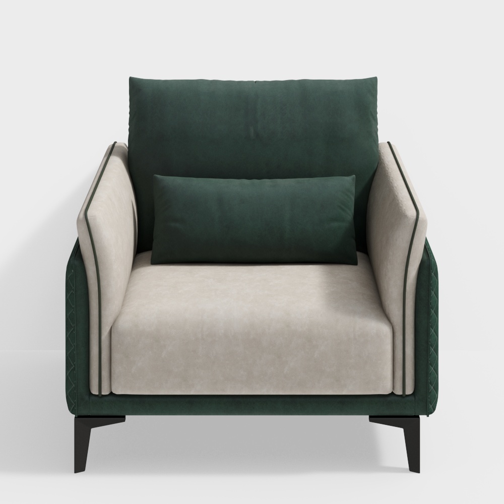 Sofa đơn Dòng Gạo Sao Đầu tiên 19300077 và CXSF072 của Heng Teng Honey Home