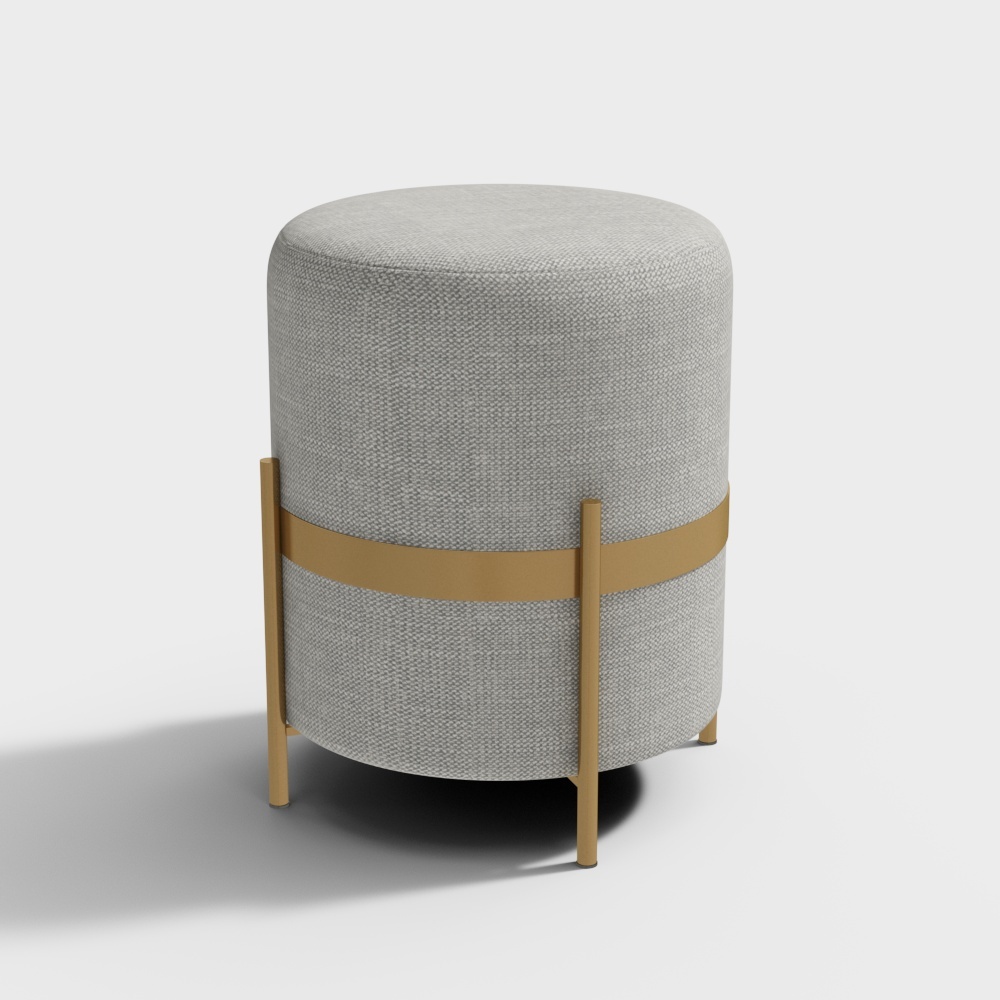 Luxury Series Dressing Stool 19300036+CXZD006