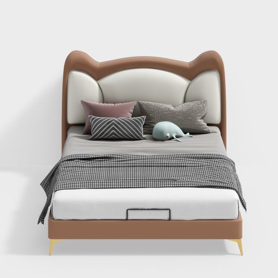 Cozy Retreat 3D model Bed