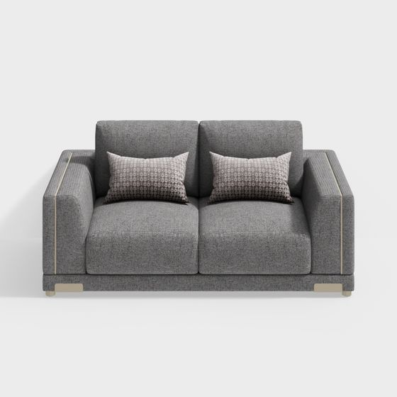 Divano a Due Posti (Tessuto) _Copiato