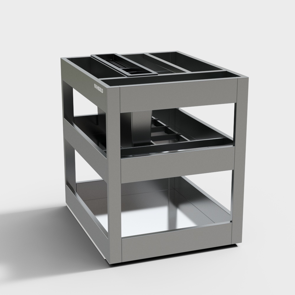 Condiment basket/cabinet