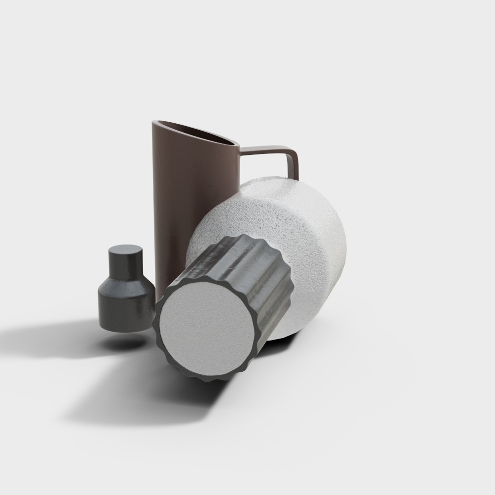 Urban Vases 3D model