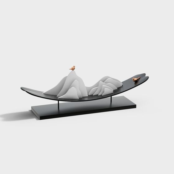 Shanhe Landscape 3D model