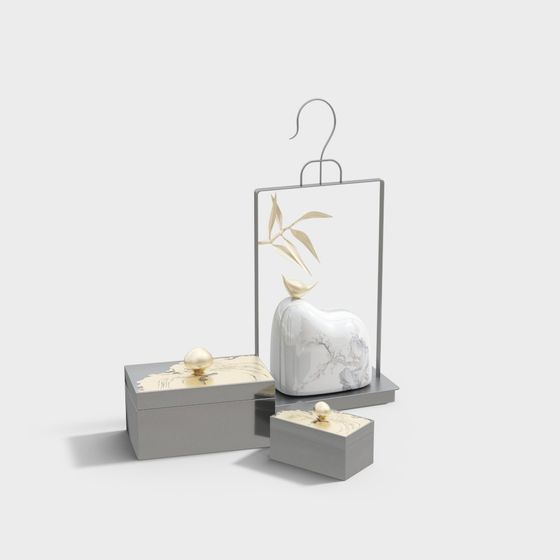 Stylish Low-Polygon 3D Model for Contemporary Design