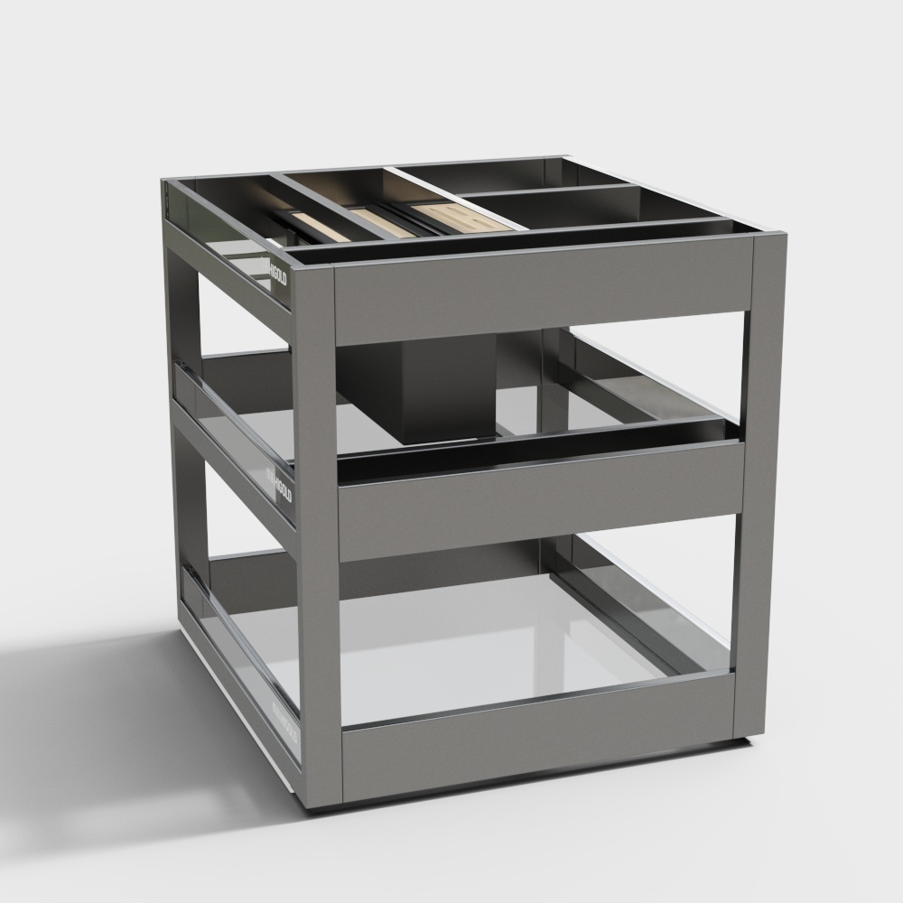 Condiment basket/cabinet